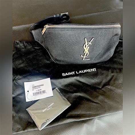 fur bag ysl|ysl bum bag women's.